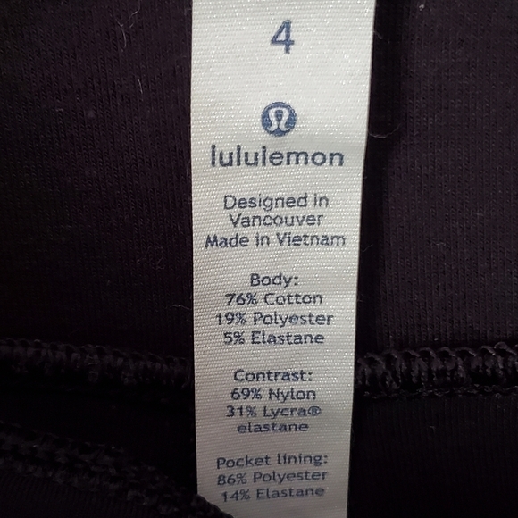 lululemon athletica Black Cropped Pants - Picture 9 of 11